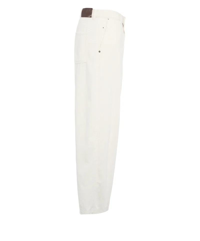 Pantaloni in velluto a coste