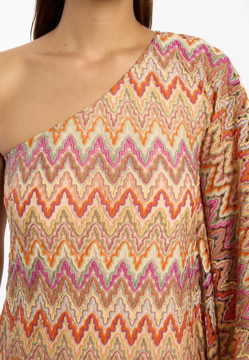 One-Shoulder-Kleid Dinya