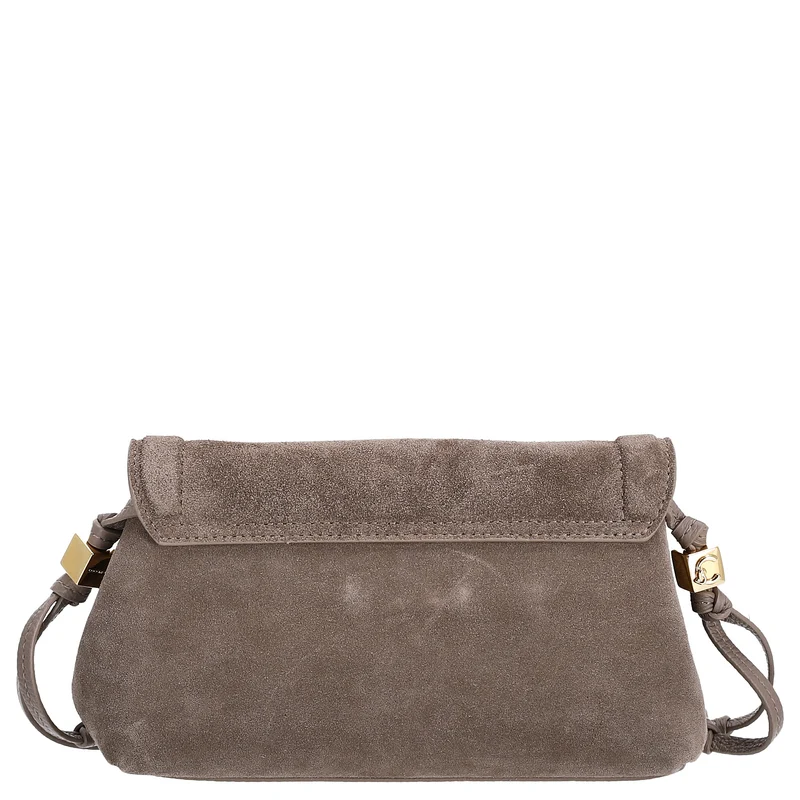 Coccinelle Thess Bimaterial - Bolso bandolera 21 cm (warm taupe)