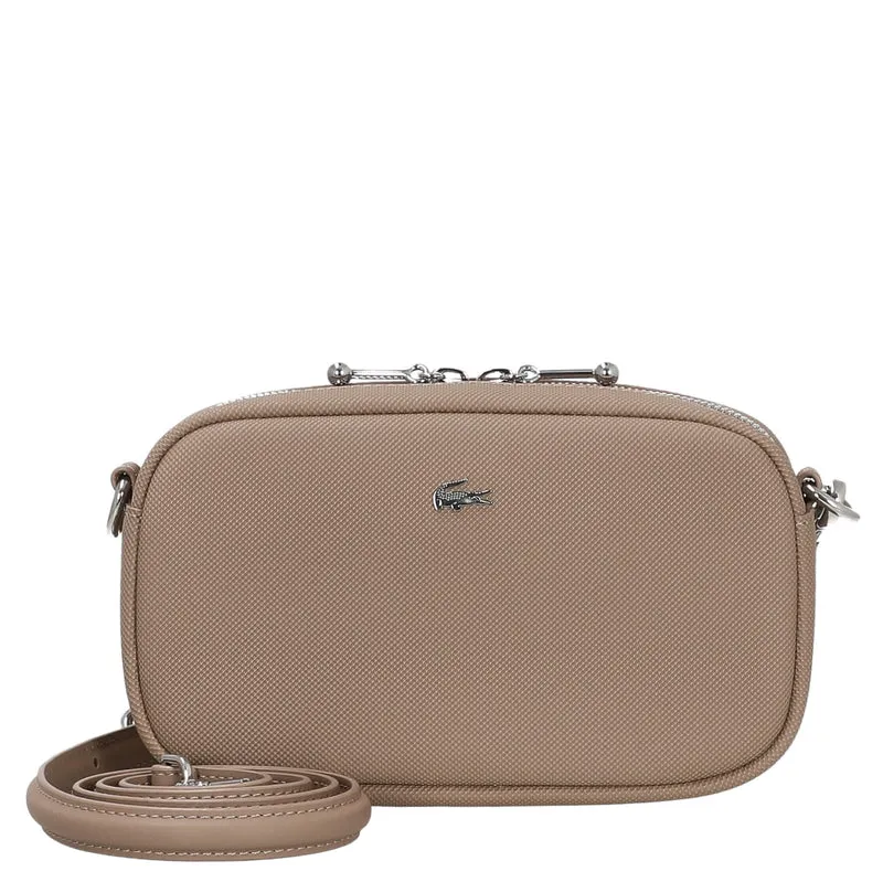 Lacoste Daily City - Bolso bandolera 20 cm (taupe)