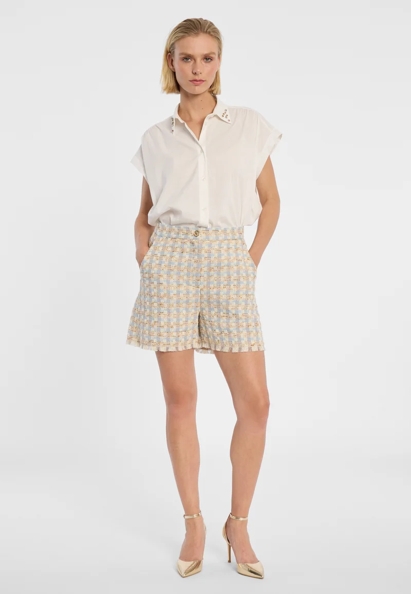 Bouclé Shorts Ditah