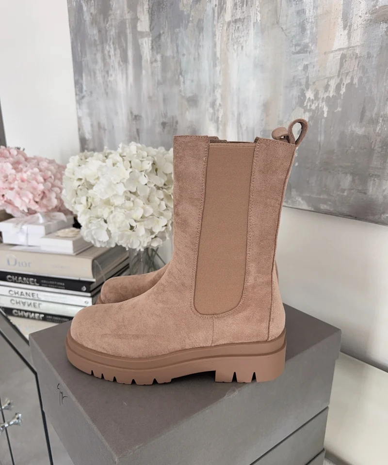 Chelsea Boots Zelaria Beige