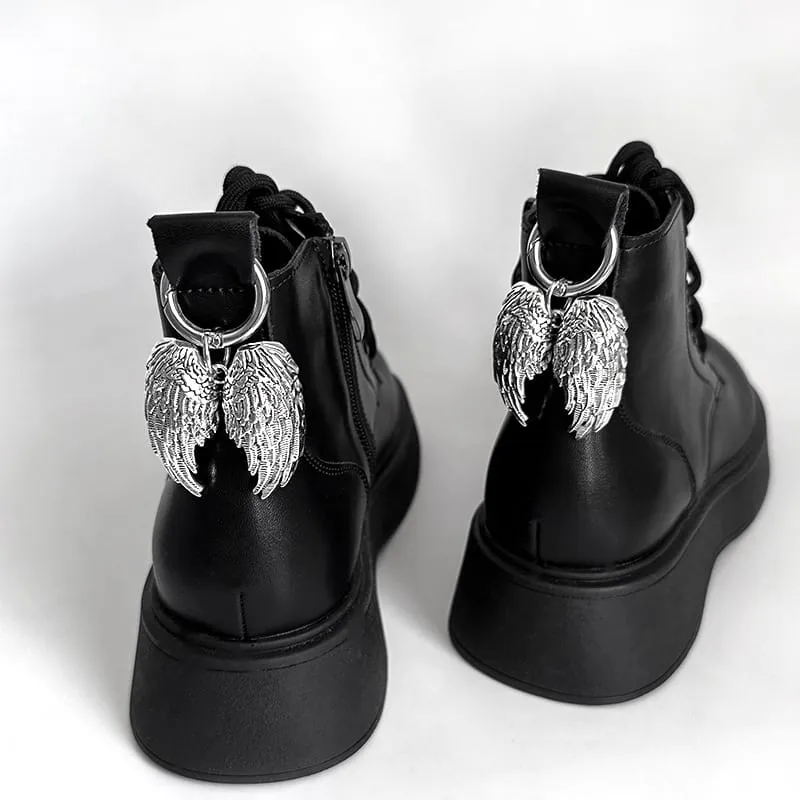 Unisex Punk Wing Schuhanhänger Schuhaccessoires