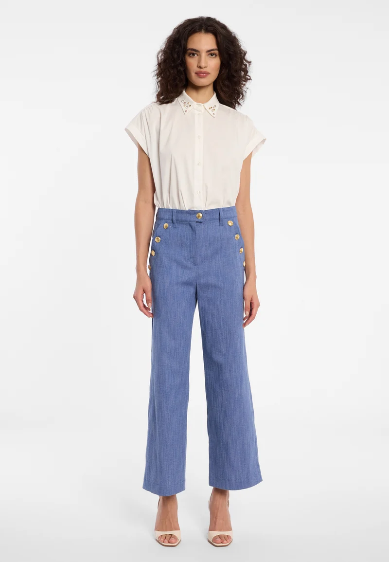Cropped Hose Dizli