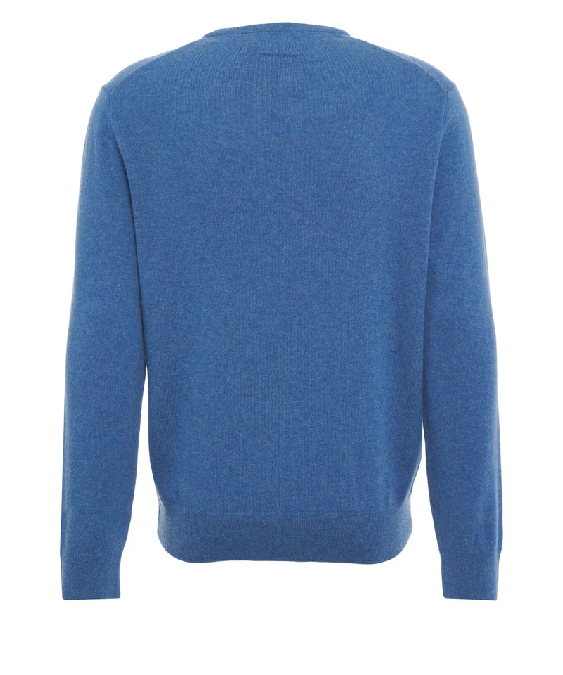 Maglione con logo ricamato