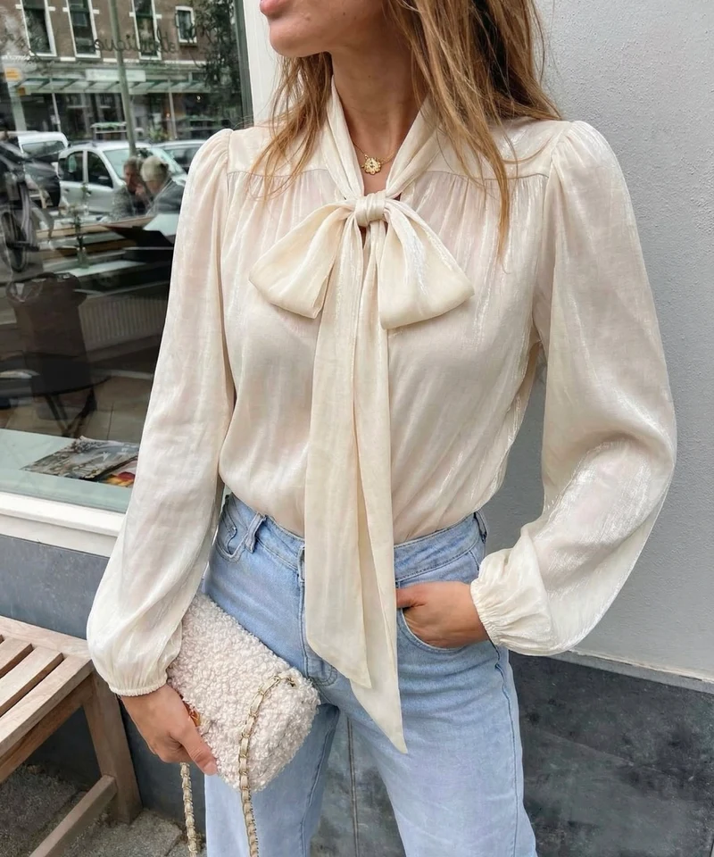 Body Esther Schleife Beige