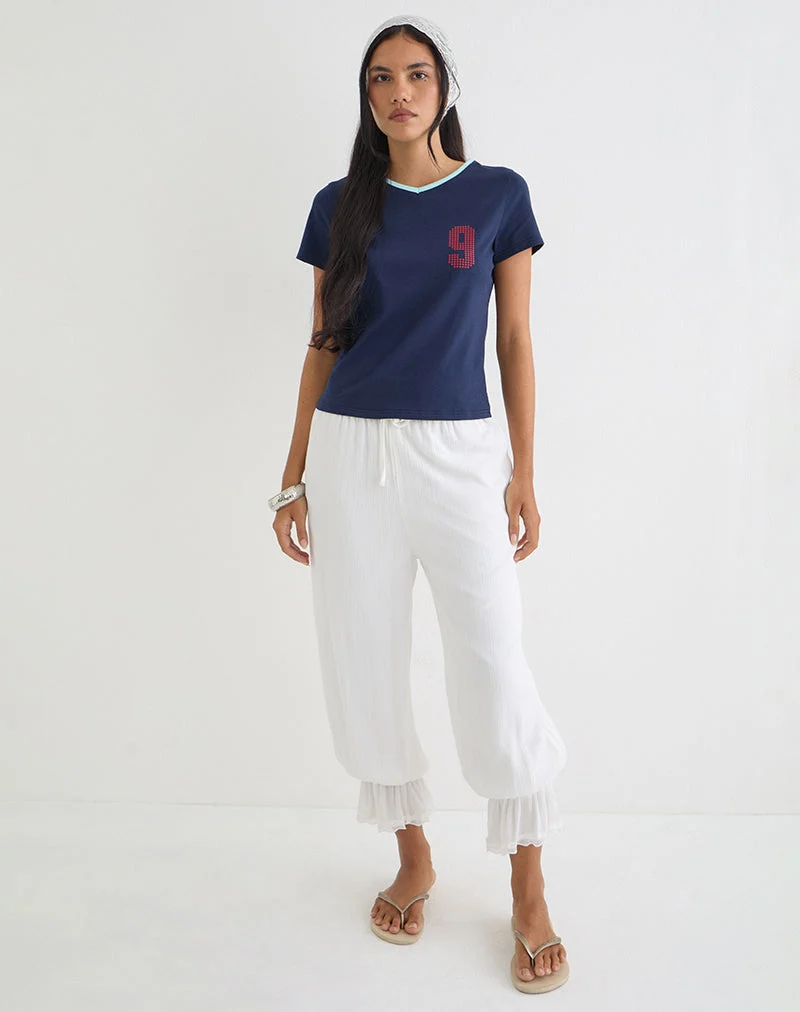 Cima-T-Shirt in „Nine Stellar Navy“