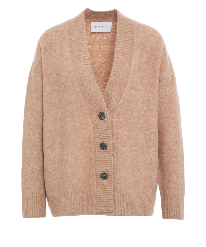 Cardigan in lana