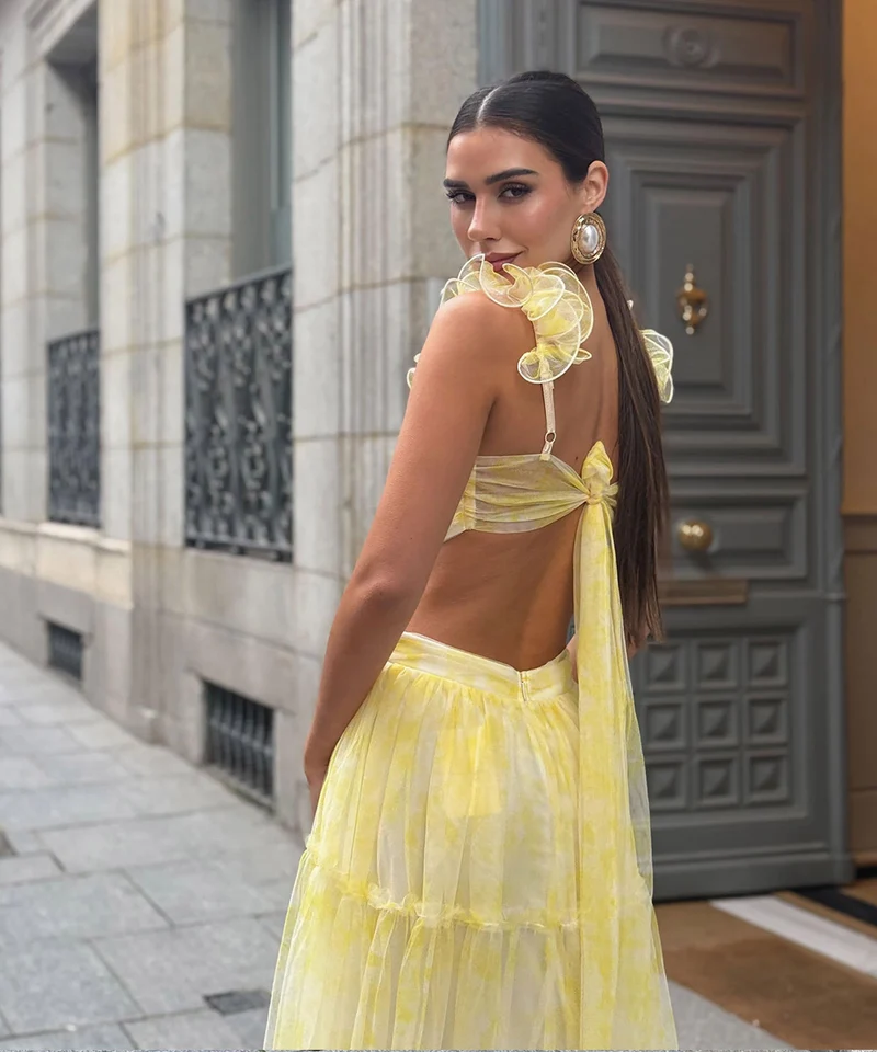 Kleid Alusia Gelb