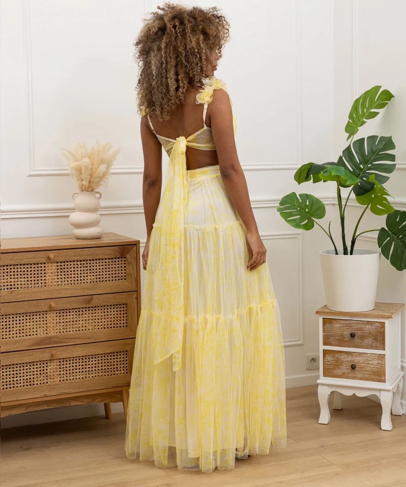 Kleid Alusia Gelb