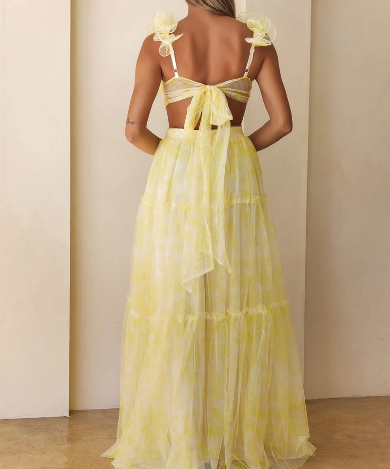 Kleid Alusia Gelb