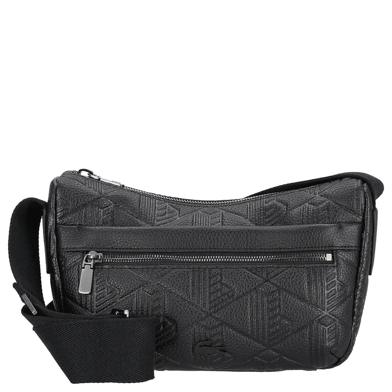 Lacoste Megagrain Reporter Bag - Bolso bandolera 26.5 cm (noir)