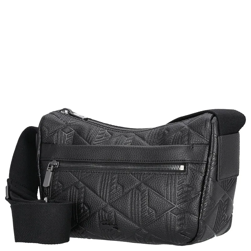 Lacoste Megagrain Reporter Bag - Bolso bandolera 26.5 cm (noir)