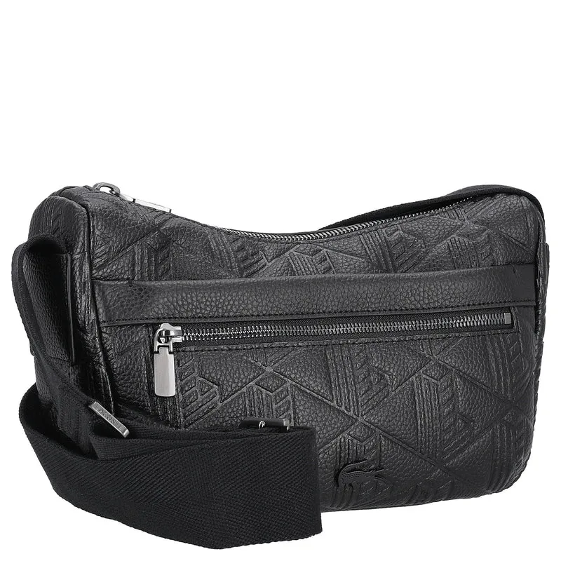 Lacoste Megagrain Reporter Bag - Bolso bandolera 26.5 cm (noir)
