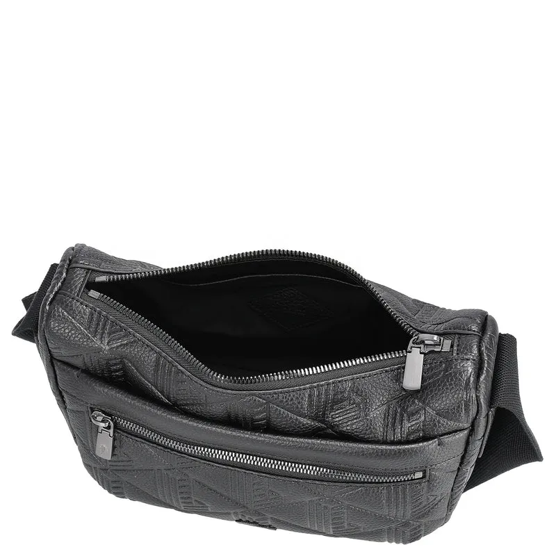 Lacoste Megagrain Reporter Bag - Bolso bandolera 26.5 cm (noir)