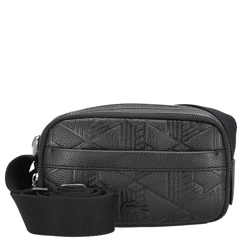 Lacoste Megagrain Camera Bag - Bolso bandolera 19 cm (noir)