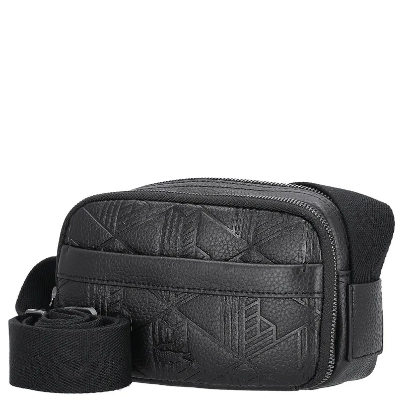 Lacoste Megagrain Camera Bag - Bolso bandolera 19 cm (noir)