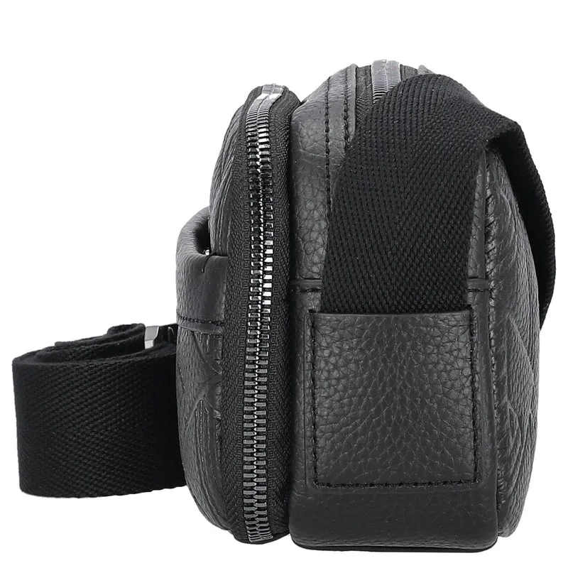 Lacoste Megagrain Camera Bag - Bolso bandolera 19 cm (noir)