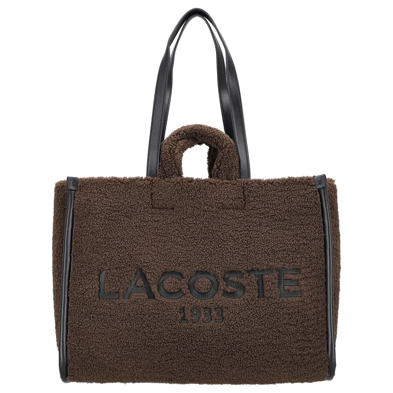 Lacoste Heritage - Bolsa de compras L 40 cm (brown noir)