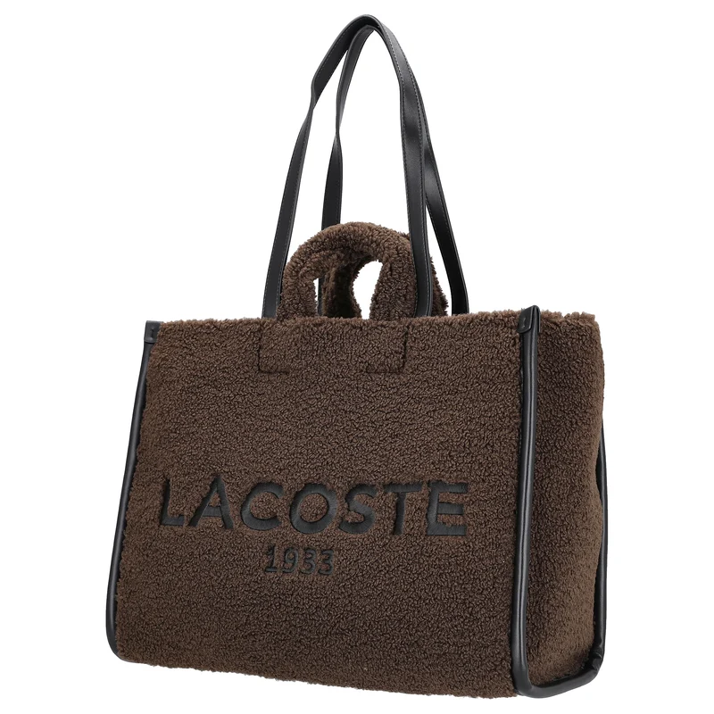 Lacoste Heritage - Bolsa de compras L 40 cm (brown noir)