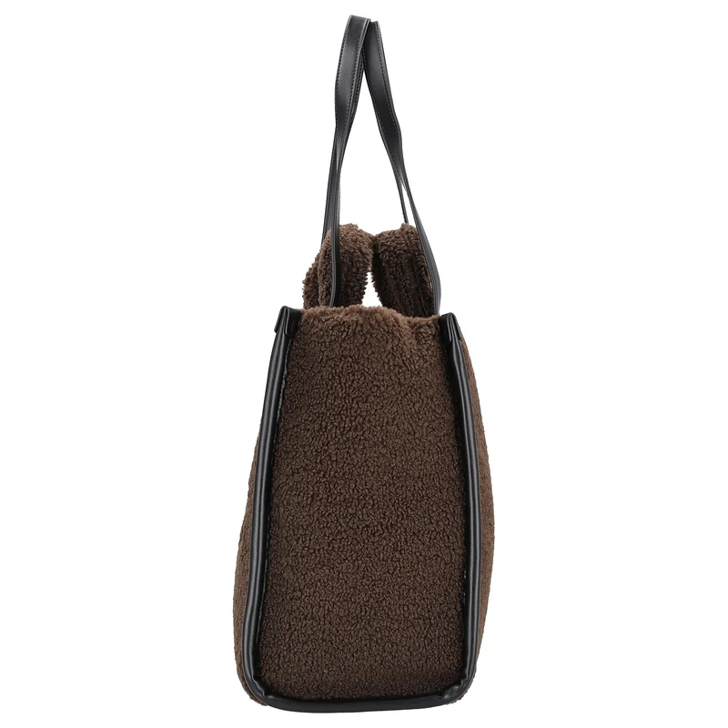 Lacoste Heritage - Bolsa de compras L 40 cm (brown noir)