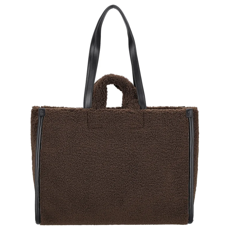 Lacoste Heritage - Bolsa de compras L 40 cm (brown noir)