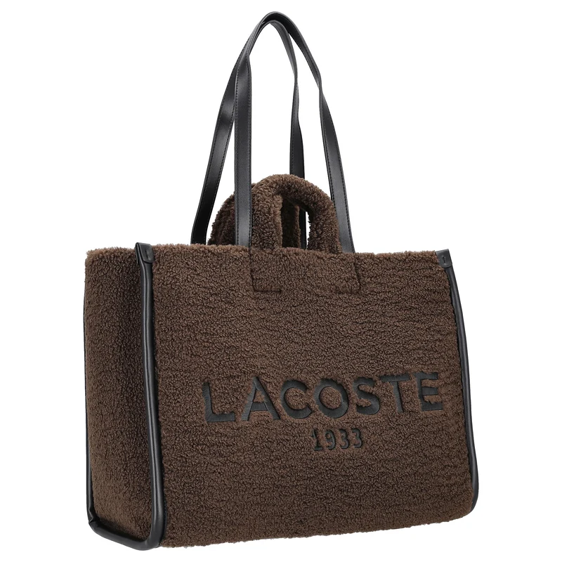 Lacoste Heritage - Bolsa de compras L 40 cm (brown noir)