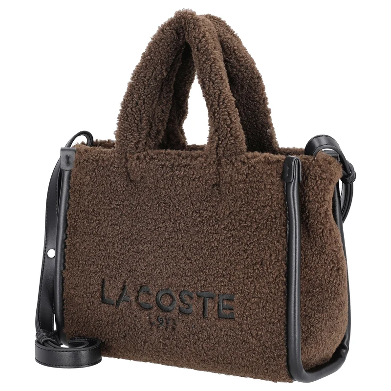 Lacoste Heritage - Bolsa de compra S 27.5 cm (brown noir)