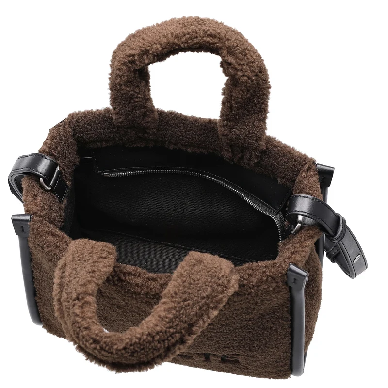 Lacoste Heritage - Bolsa de compra S 27.5 cm (brown noir)