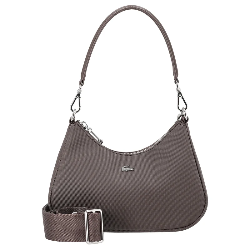 Lacoste Daily City - Bolso de hombro S 23 cm (dark brown)