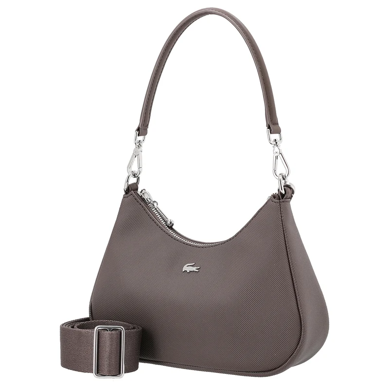 Lacoste Daily City - Bolso de hombro S 23 cm (dark brown)
