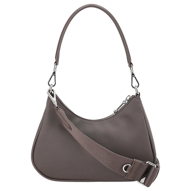 Lacoste Daily City - Bolso de hombro S 23 cm (dark brown)