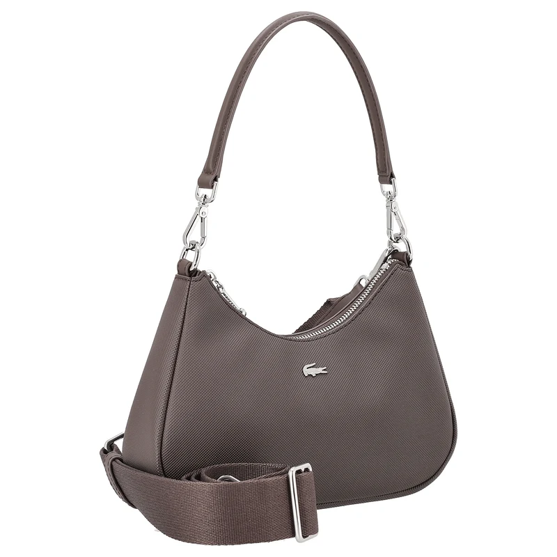 Lacoste Daily City - Bolso de hombro S 23 cm (dark brown)