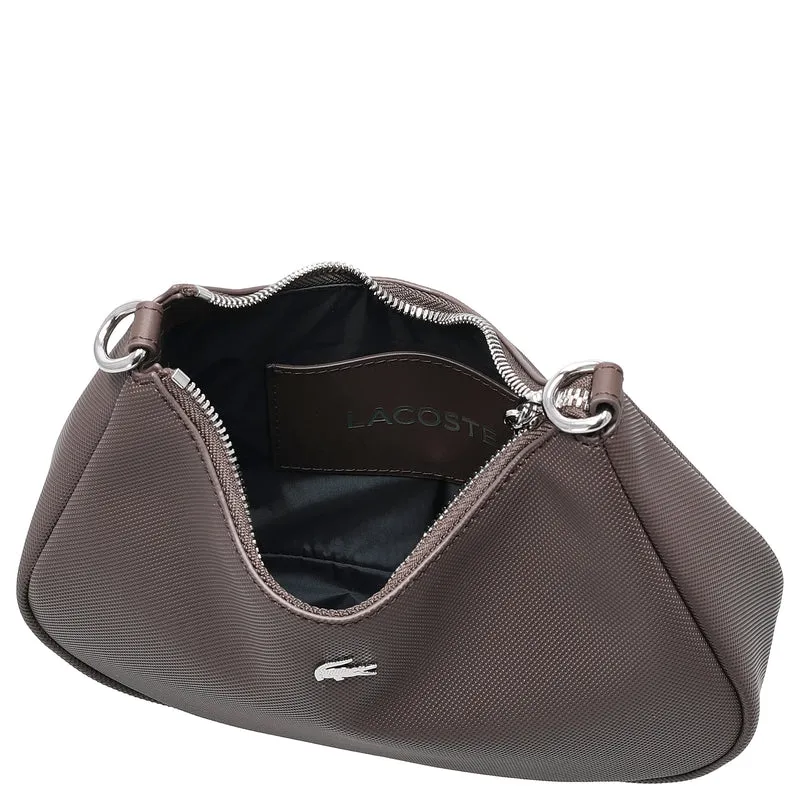 Lacoste Daily City - Bolso de hombro S 23 cm (dark brown)