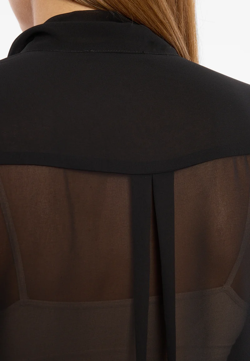 Chiffonbluse Cosara