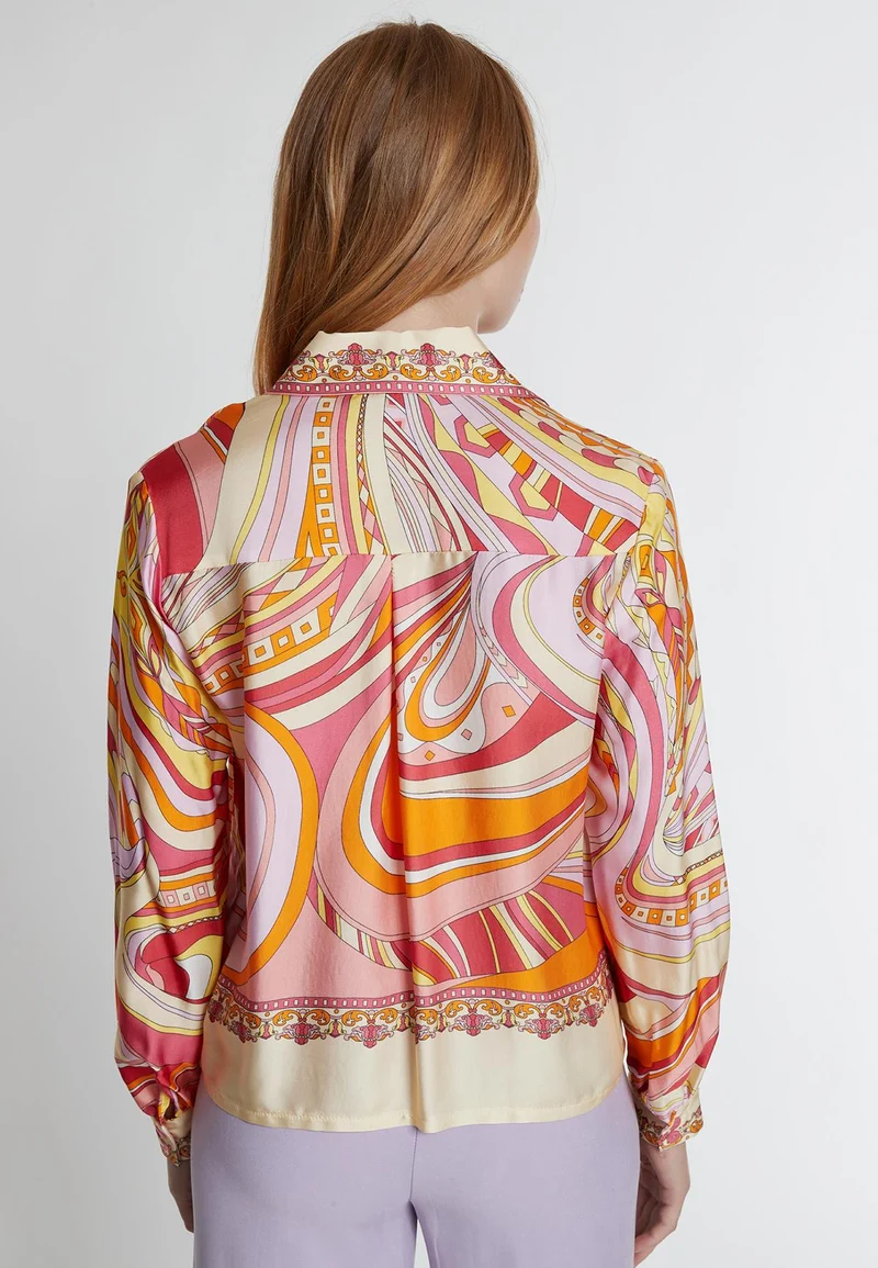 Retro Bluse Kapri