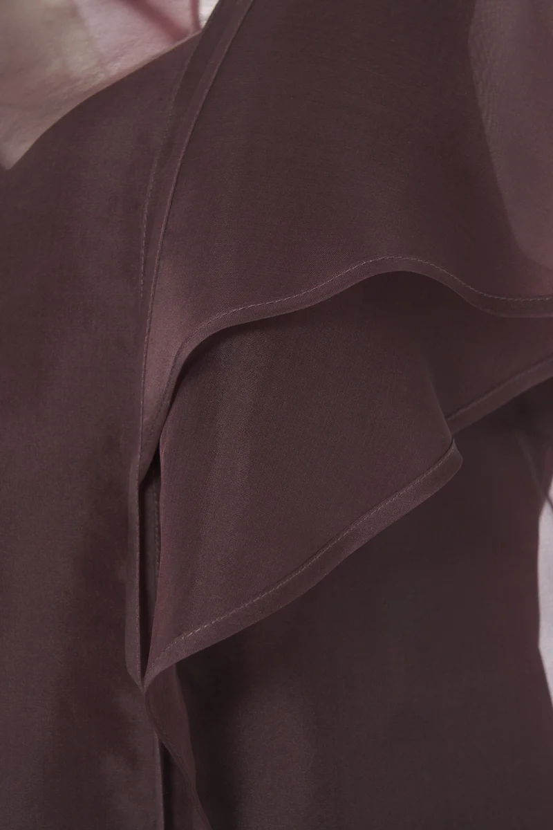 Blusa 'Bren' in seta