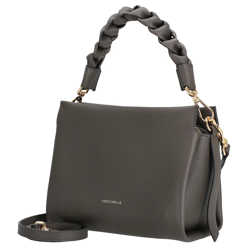 Coccinelle Boheme Grana Double - Bolso de mano S 23 cm (fango/honey)