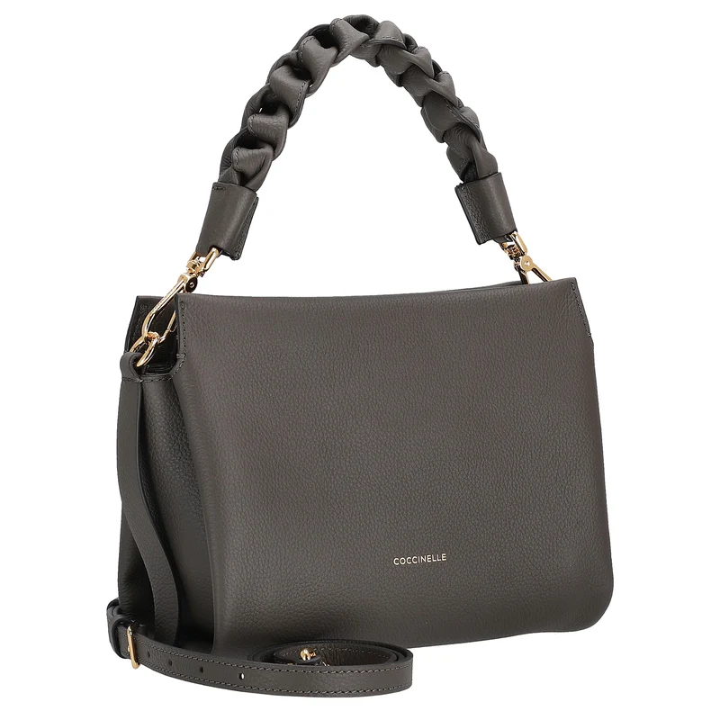 Coccinelle Boheme Grana Double - Bolso de mano S 23 cm (fango/honey)