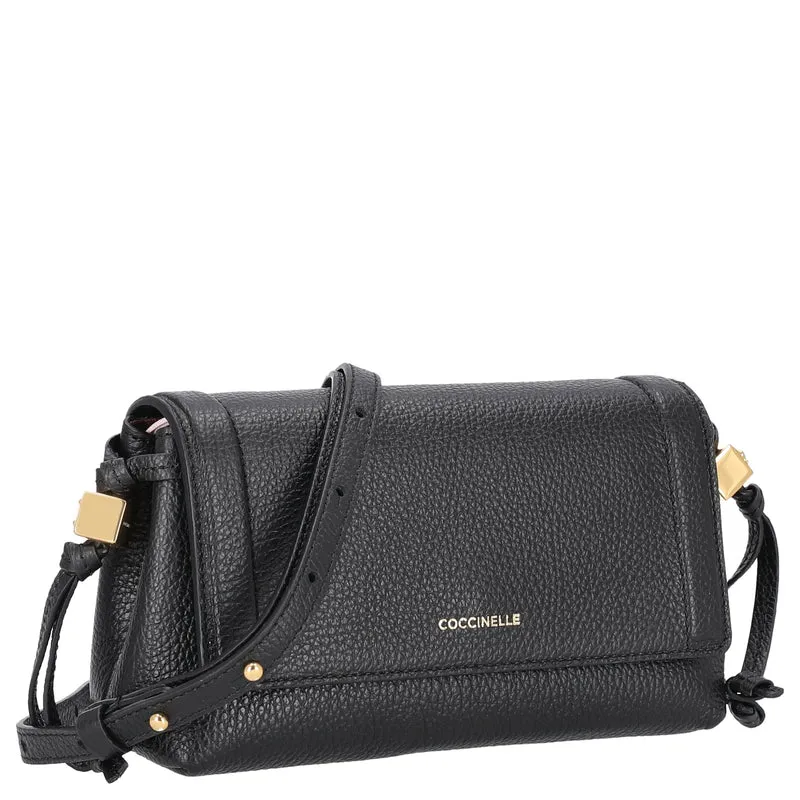 Coccinelle Thess - Bolso bandolera 21 cm (noir)