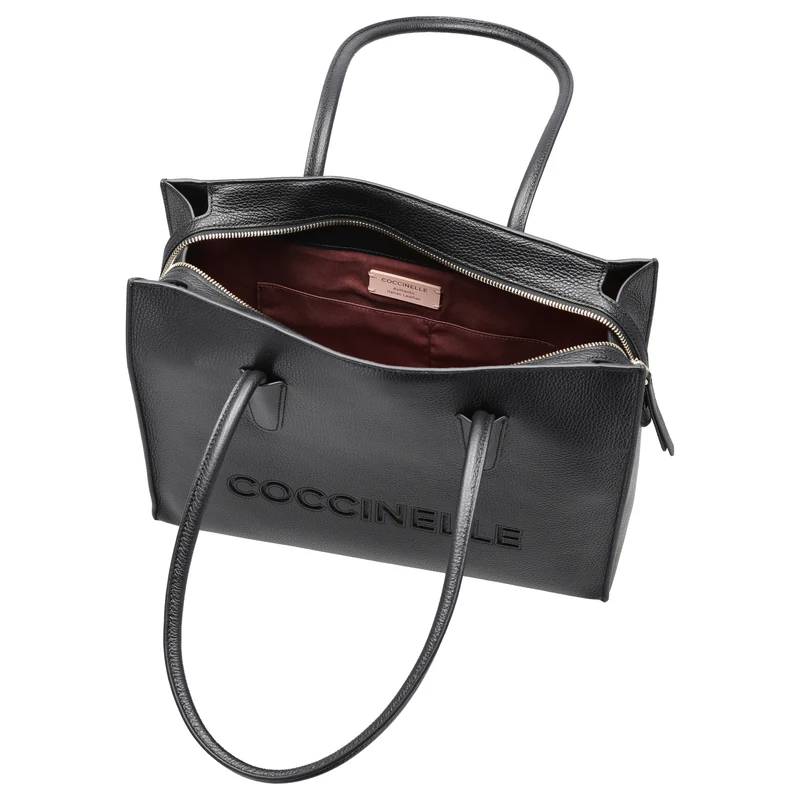 Coccinelle Myrtha 26 - Bolso de mano 36 cm (noir)