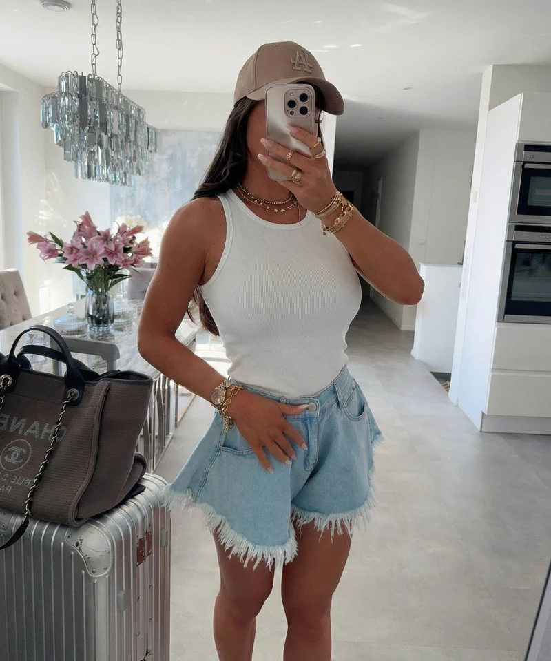 Top Karina Weiß