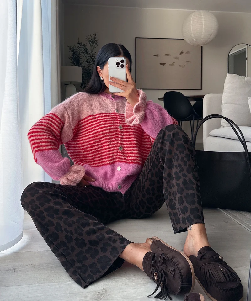 Cardigan Franzy Pink