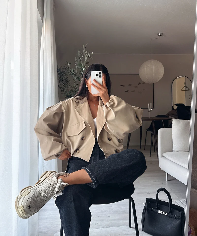 Jacke Luisa beige