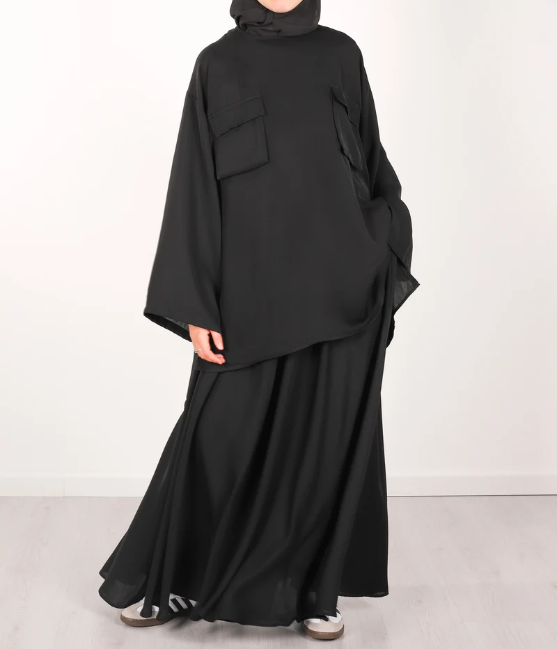 Nida Utility-Bluse