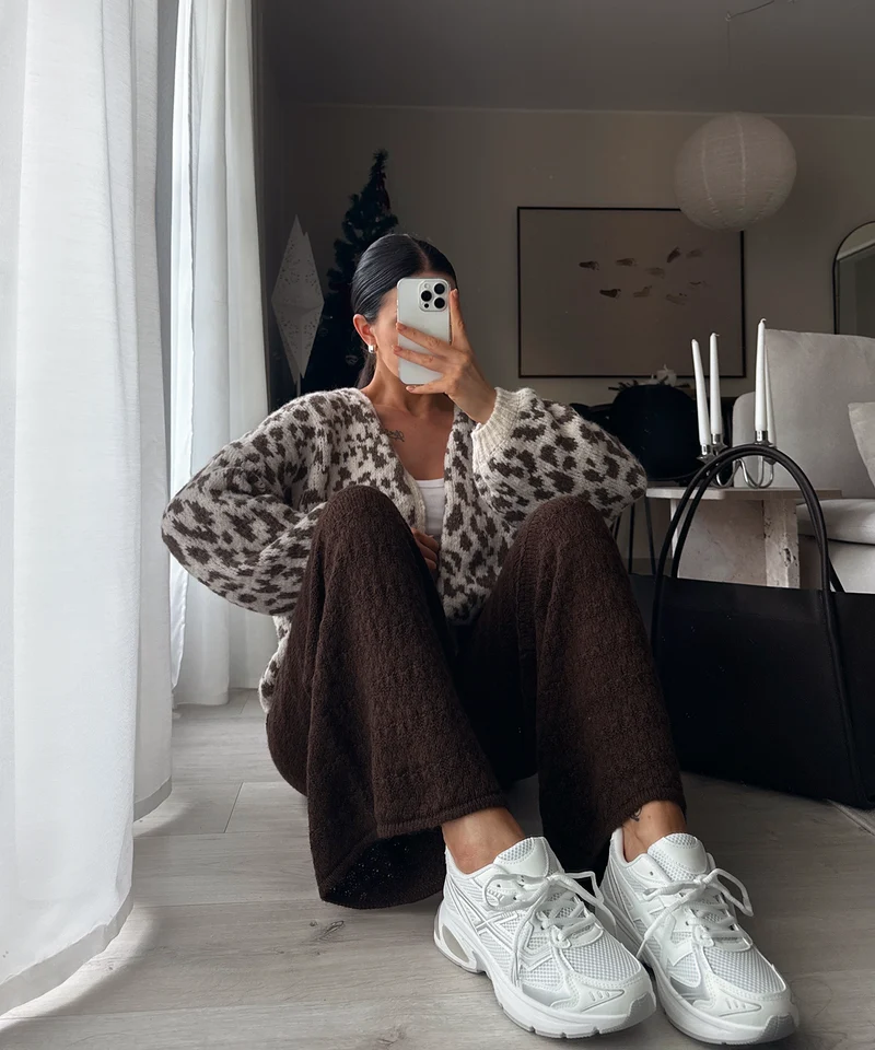 Cardigan Lira Braun Leo