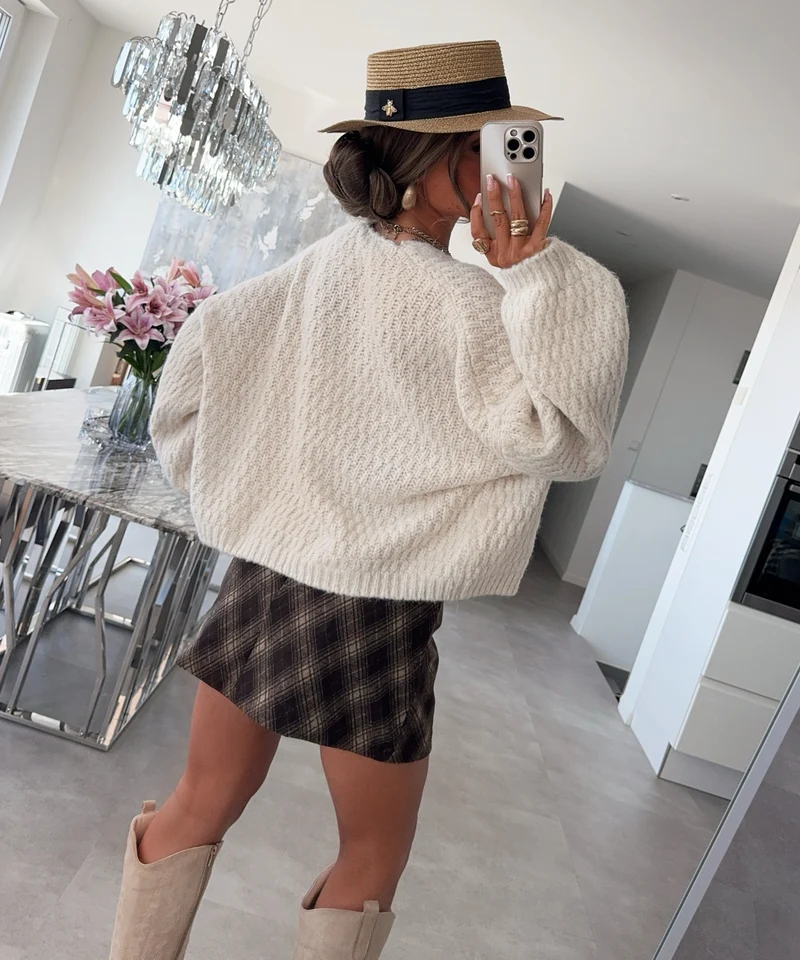 Cardigan Devina Beige