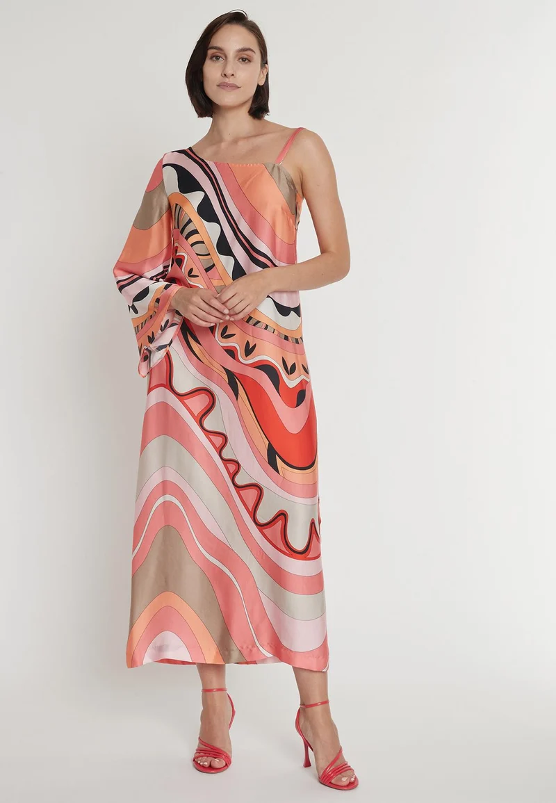One-Shoulder Kleid Paosa