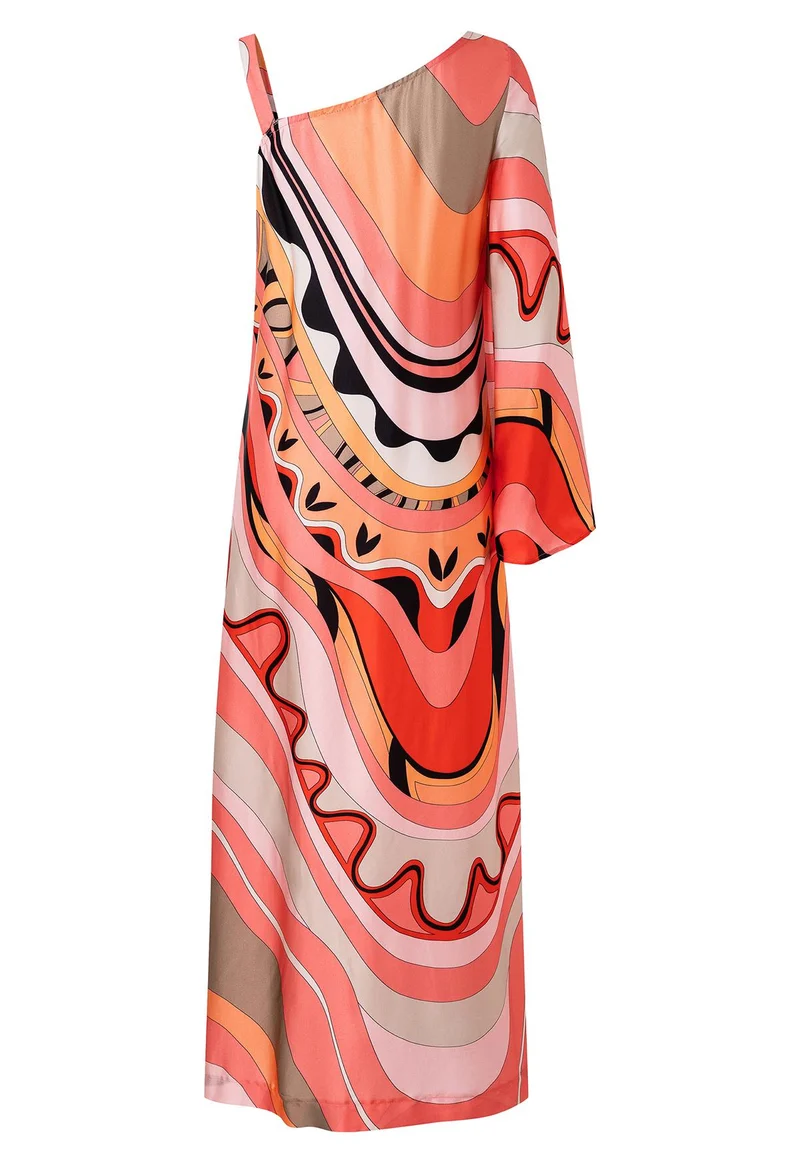 One-Shoulder Kleid Paosa