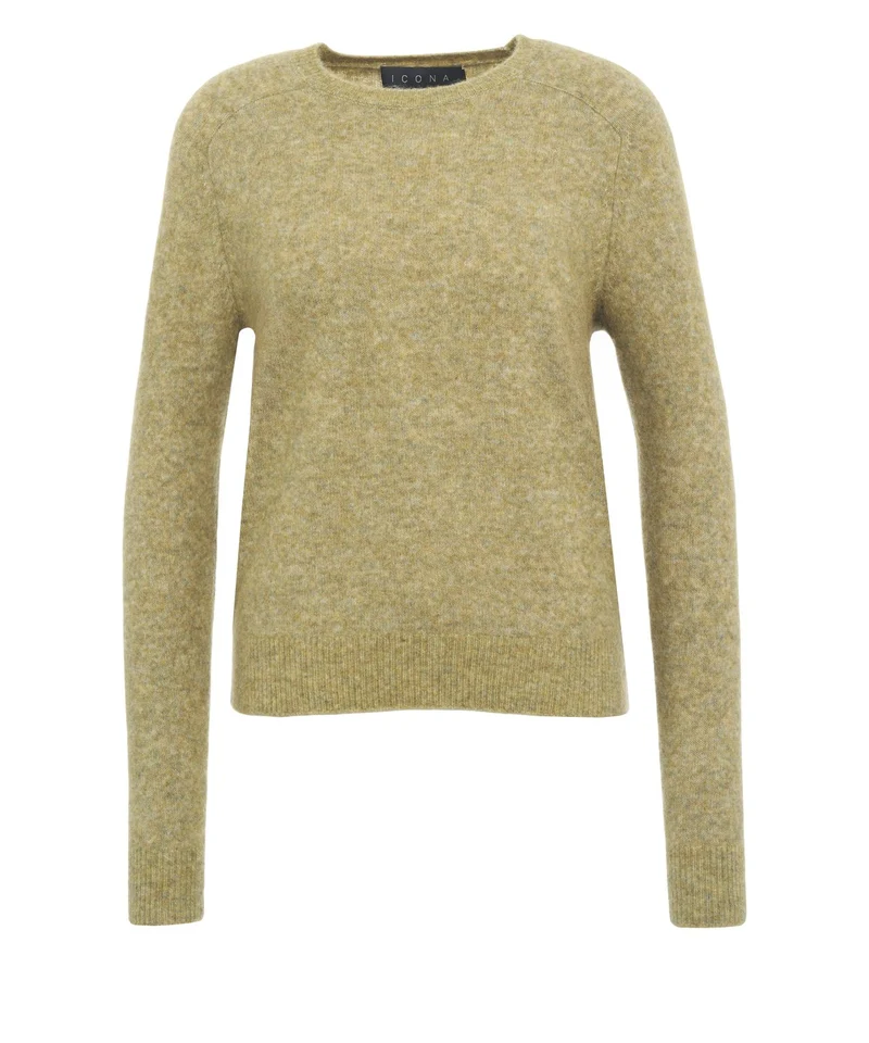 Pullover in alpaca e lana
